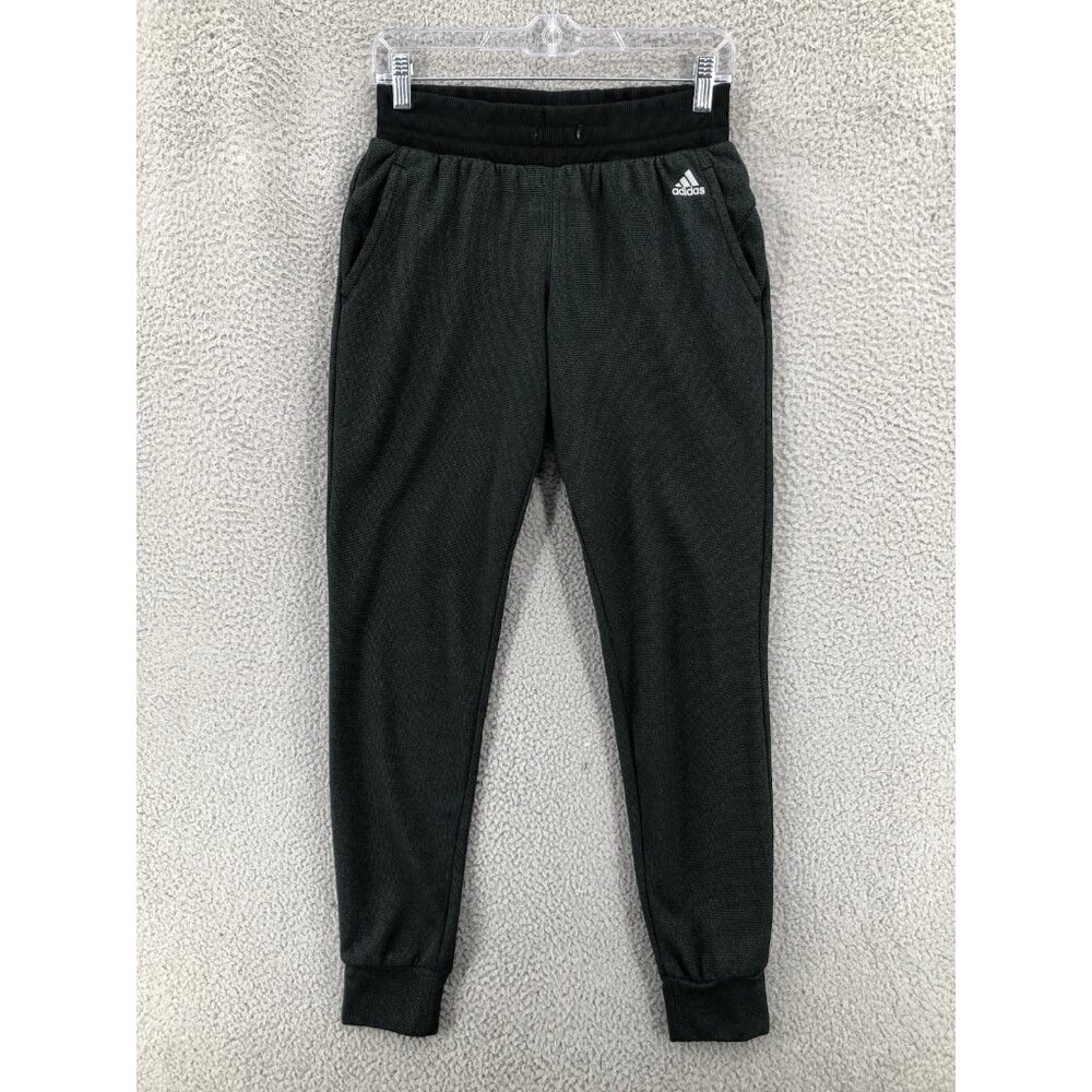 Adidas Joggers Jogging Pants Sweatpants Women's Size Small Micro Dot Green 10227
